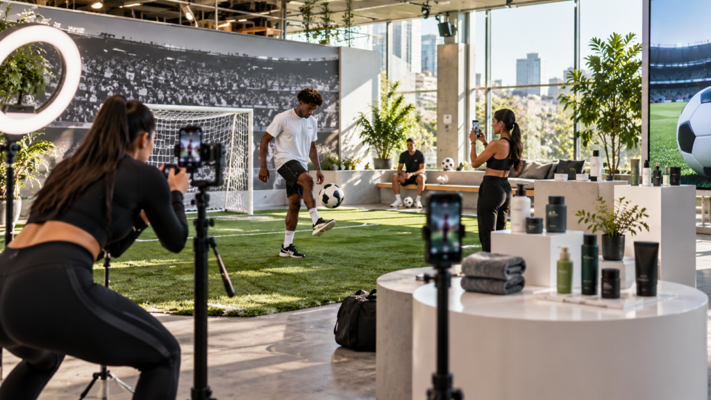 Sunlit Soccer Content Studio